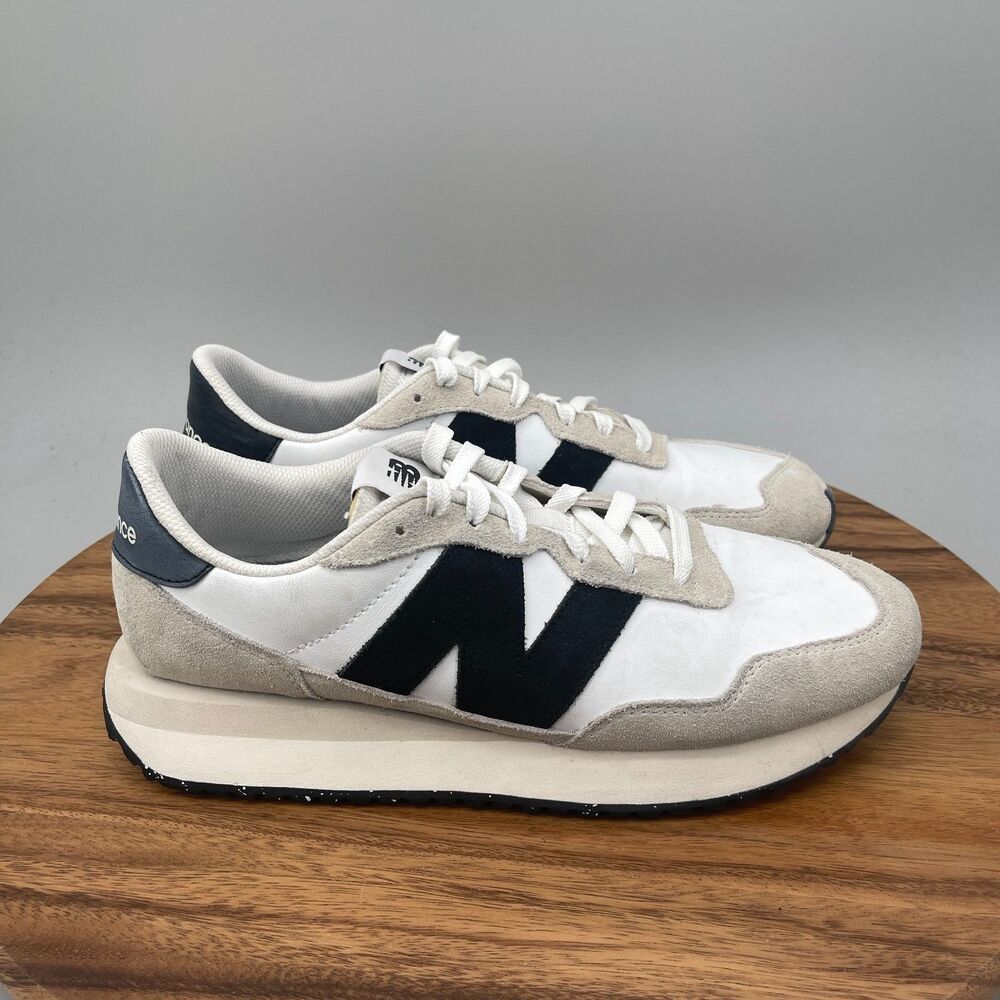 New Balance 237 Shoes Mens Size 10 D White Running Comfort Walking Sneakers